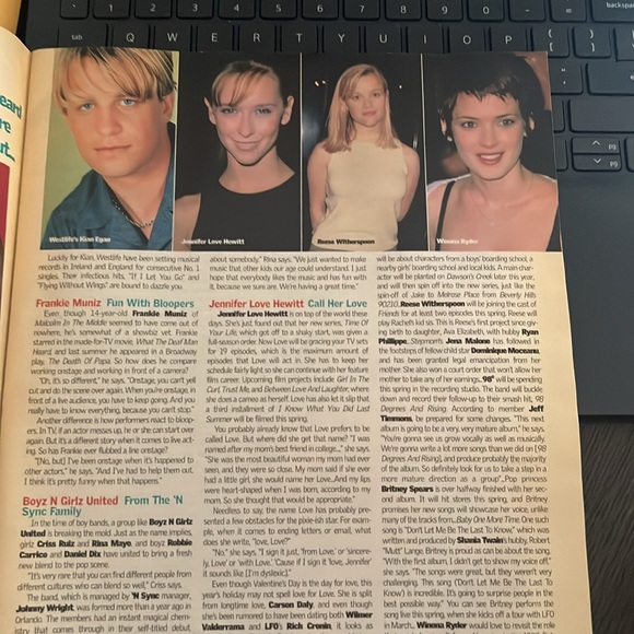 Entertainment Teen - March 2000 Backstreet Boys Behind the Scenes - Picture 6 of 7